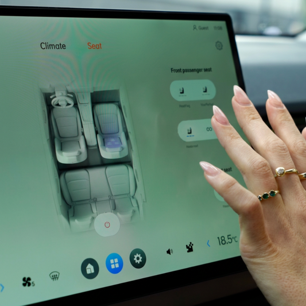 Lynk & Co 08: una pantalla táctil privilegiada